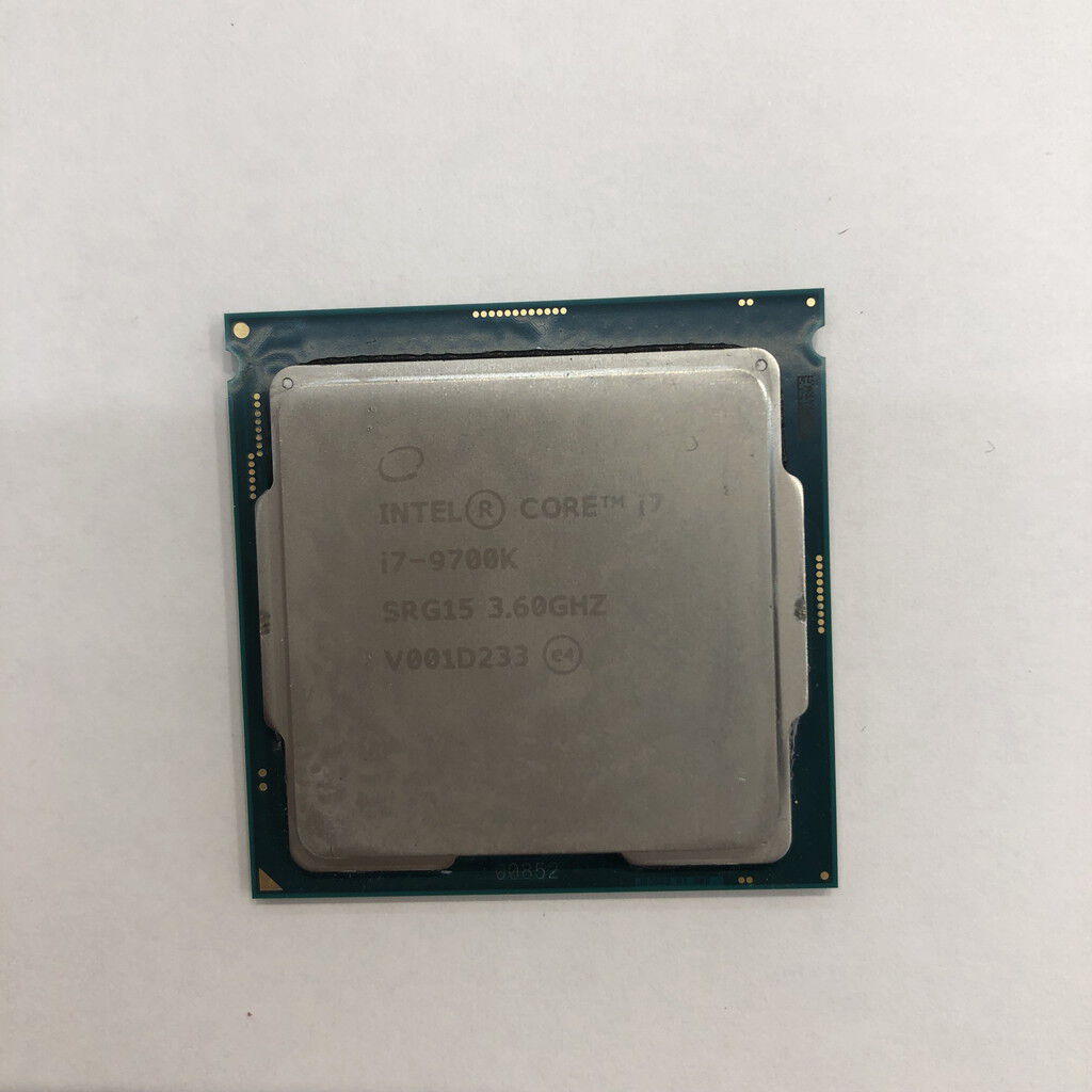 中古 INTEL Core i7 9700K (1151/3.60GHz/12M/C8/T8) 138481