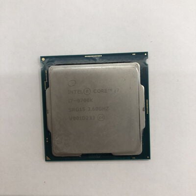 【福山ココローズ店】中古  INTEL Core i7 9700K (1151/3.60GHz/12M/C8/T8) 138481 