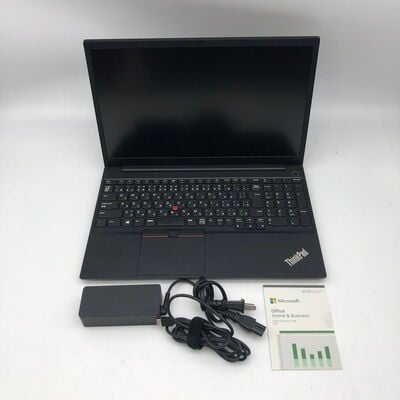 【大分店】中古  LENOVO E15 Gen2 MSO 指紋認証あり (Intel Core i5 1135G7 2.4GHz/8GB/SSD256GB/-/オンボード/15.6/1920x1080/GbE/Wi-Fi/WEBCAM/W11P/Microsoft Office Home and Business 2024) 188549 