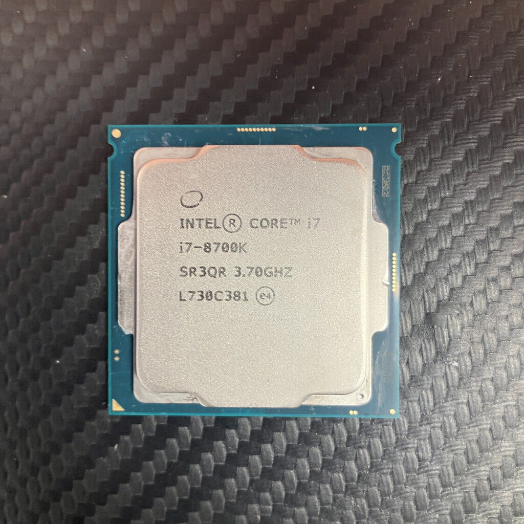 中古 INTEL Core i7 8700K (1151/3.70GHz/12M/C6/T12) 136197 （319091