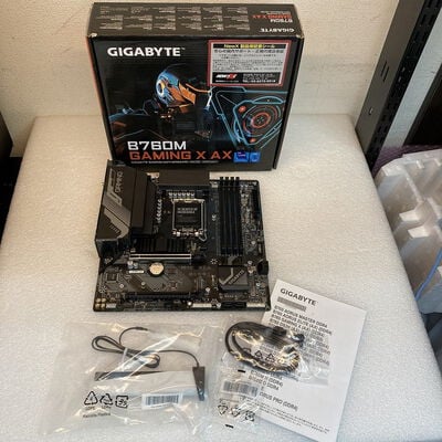 【京都店】中古  GIGABYTE B760M GAMING X AX (B760 mATX DDR5) 167313 