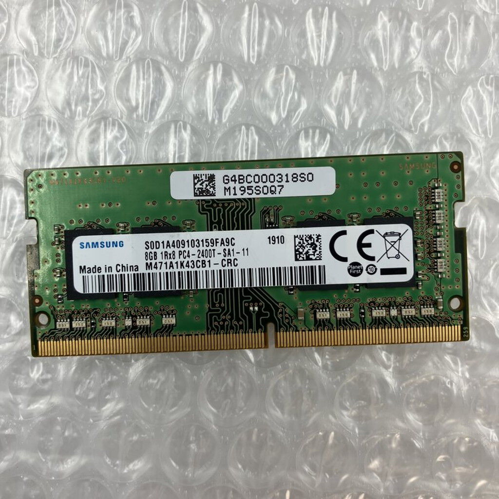 中古 PC4-19200 8GB ノート用(DDR4-2400) 150693 （364510