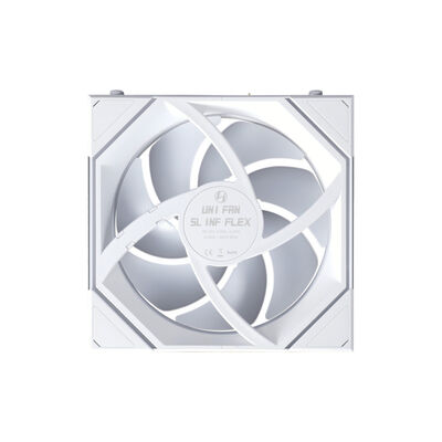 Lian-Li  UNI FAN SL-INF FLEX WT リバースブレード FLEX 12RSLIN1F1W (120mm ARGB ホワイト リバースファン) 