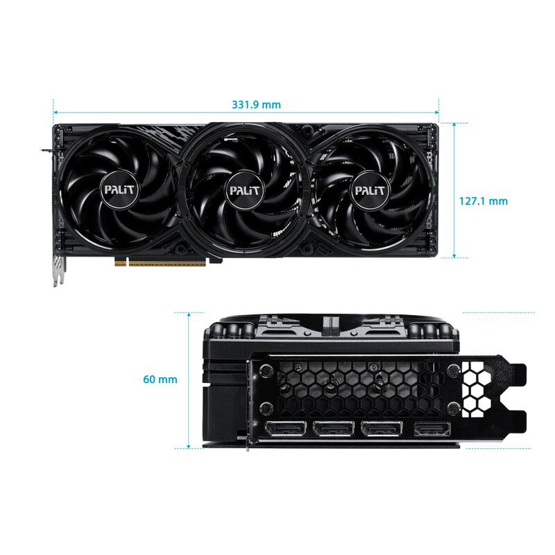 Palit NE75080019T2-GB2031Y (GeForce RTX 5080 GamingPro V1