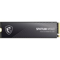 MSI  SPATIUM M560 PCIe 5.0 NVMe M.2 1TB (M.2 2280 1TB) 