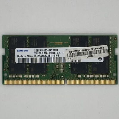 【八王子店】中古  PC4-25600 32GB ノート用(DDR4-3200) 158773 