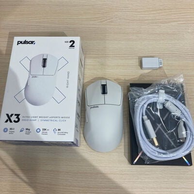 【静岡東瀬名店】中古  Pulsar Gaming X3 Medium White [PX3R22] 5140000687 