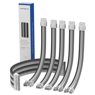 ドスパラセレクト  DPS-PE2-GLAY(グレー) (電源延長ケーブルセット) 