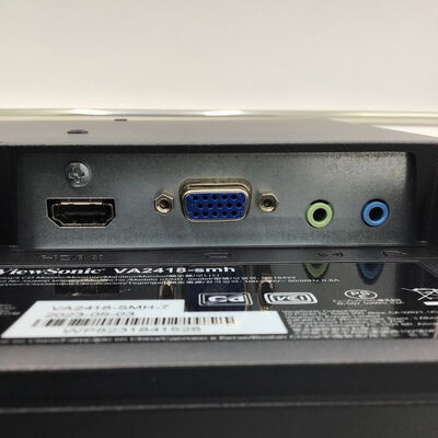 【白山FM松任店】中古  Viewsonic VA2418-SMH-7 (23.8"W 1A1H 5ms IPS) 4950002217 