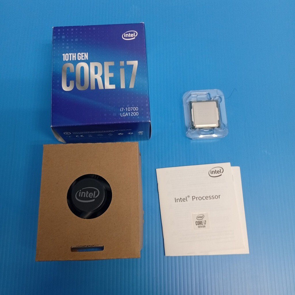 中古 INTEL Core i7 10700 (1200/2.9G/16M/C8/16) 142718 （326035