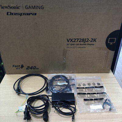 【甲府飯田店】中古  Viewsonic VX2728J2-2K-7 (27"W 2H1DP 240Hz WQHD) 4720002831 