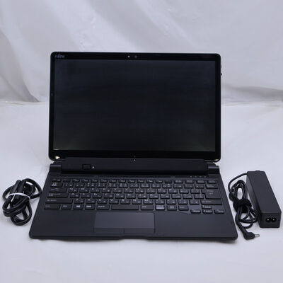 【通販センター】中古  Fujitsu ARROWS TAB Q738/SB(Intel Core i5 8350U/8GB DDR3 (PC3)/SSD128GB/なし/オンボード/13.3/1920x1080/Wi-Fi/W11H64 MAR) 204070 