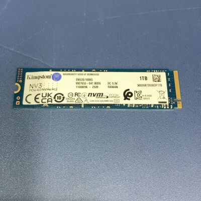 【前橋ｲﾝﾀｰｱｶﾏﾙ店】中古  各社 M.2 SSD NVMe 1TB （M.2 NVMe 2280） 140207 