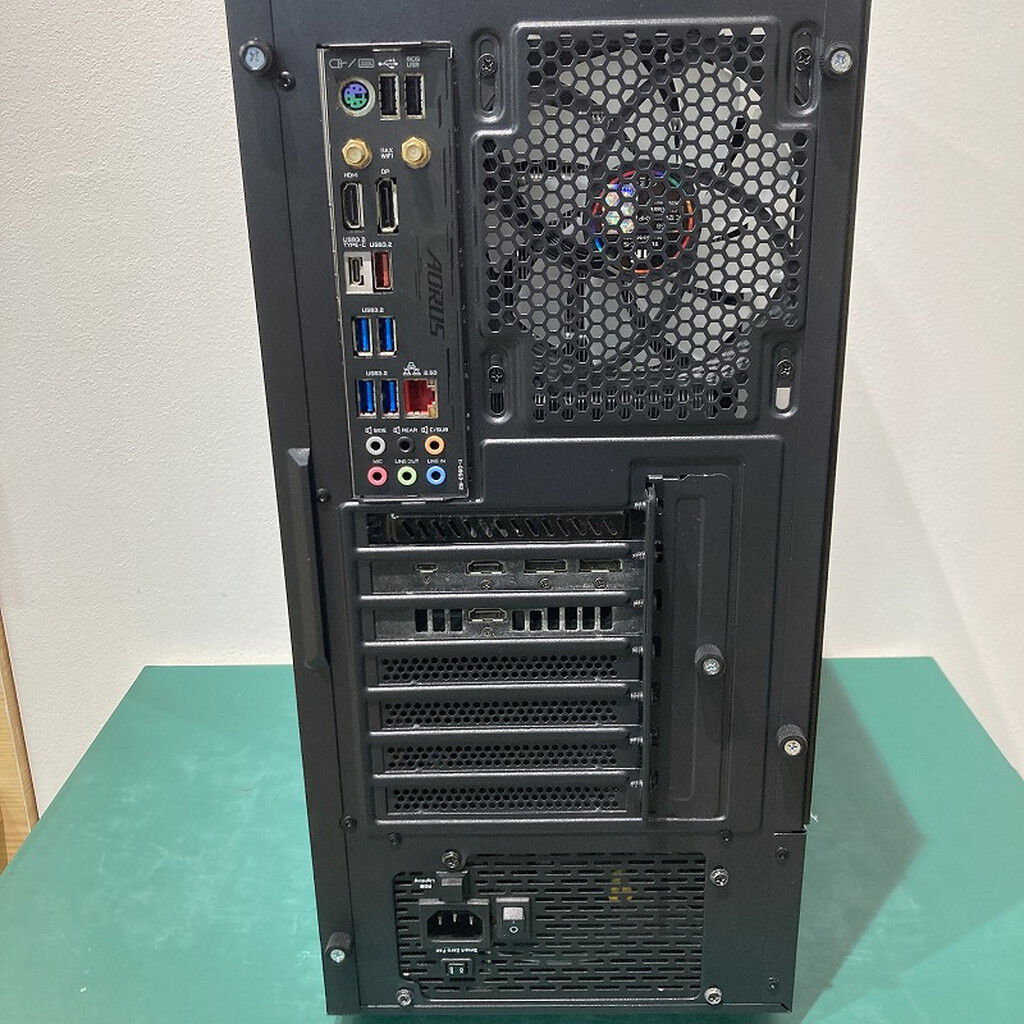 中古 自作パソコン(i5 11400F/32GB/SSD1TB/HDD2TB/RTX2070 SUPER 8GB