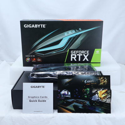 【通販センター】中古  GIGABYTE GV-N3070EAGLE OC-8GD (RTX3070 8G) 143898 