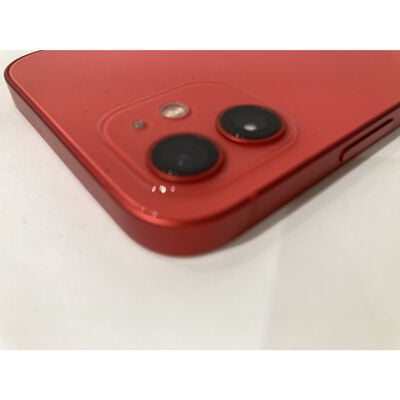 【富山本郷店】中古  【SIMロック解除済み】【au】Apple iPhone12 6.1インチ 128GB (PRODUCT)RED MGHW3J/A 155547 