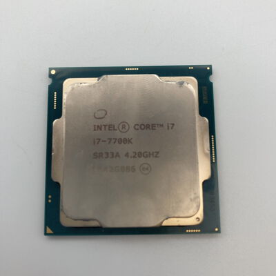 【甲府飯田店】中古  INTEL Core i7-7700K (1151/4.20GHz/8M/C4/T8) 133190 
