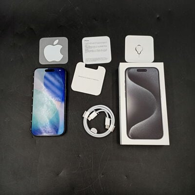 【大須店】中古  【国内版SIMフリー】Apple iPhone15 Pro 6.1インチ 256GB ブラックチタニウム MTUC3J/A 161218 