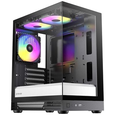 Okinos  Aqua UNO Zebra (MicroATX ガラス ブラックホワイト) 