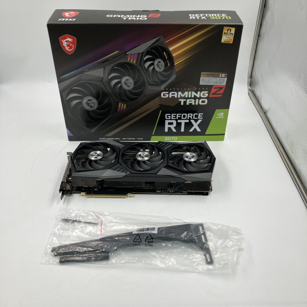 中古 MSI GeForce RTX 3070 GAMING Z TRIO (RTX3070 8G) 3280022774