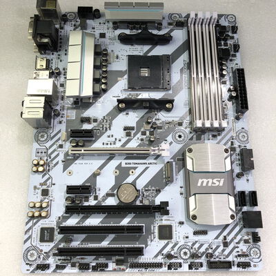 【甲府飯田店】中古  MSI B350 TOMAHAWK ARCTIC (B350 AM4 ATX DDR4) 4720001657 