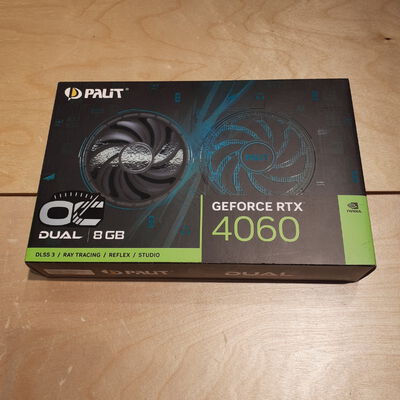 【鹿児島店】中古  Palit NE64060T19P1-1070D(RTX4060 Dual OC V1 8G) 192400 