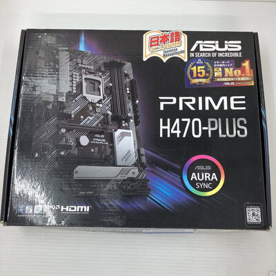 【秋葉原本店】中古  ASUS PRIME H470-PLUS (H470 1200 ATX DDR4) 142783 
