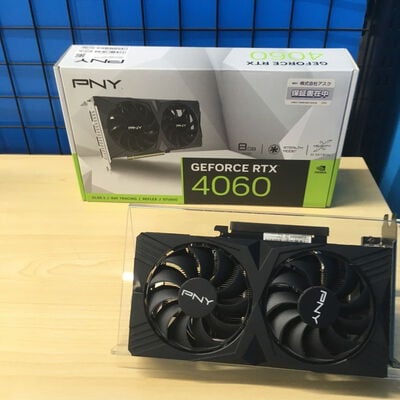 【博多店】中古  PNY　GeforceRTX4060　8GB　VERTO　Dual Fan 3310006244 