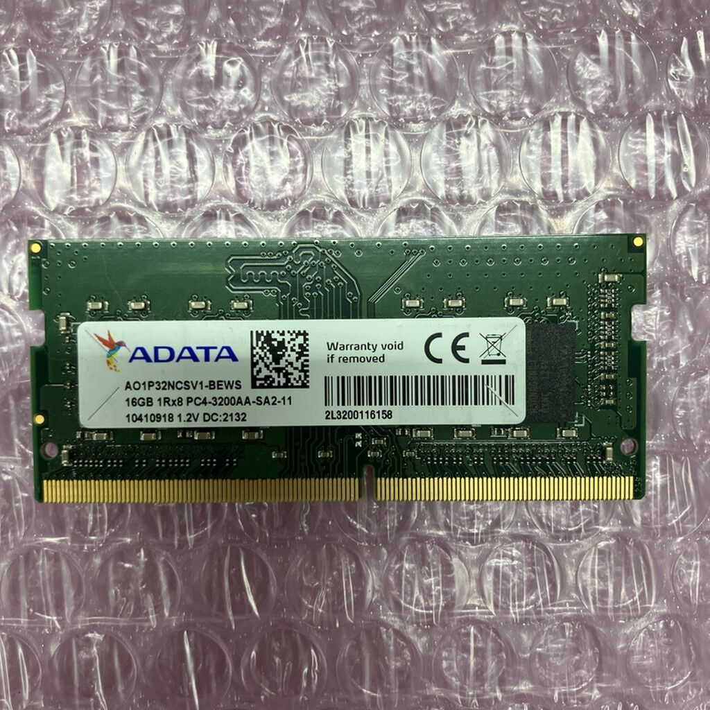 中古 PC4-25600 16GB ノート用(DDR4-3200) 158772 （360050