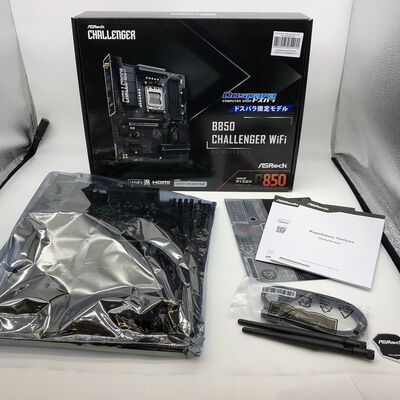 【宇都宮鶴田店】中古  ASRock B850 Challenger WiFi (B850 AM5 ATX) 5280001389 