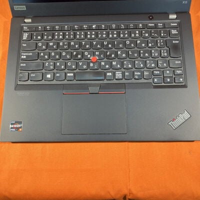 【なんば店】中古  LENOVO ThinkPad X13 (AMD Ryzen 5 Pro 4650U 2.10GHz/32GB/SSD256GB/-/オンボード/13.3/1920x1080/Wi-Fi/WEBCAM/W11P/Microsoft Office Home and Business 2024) 184183 