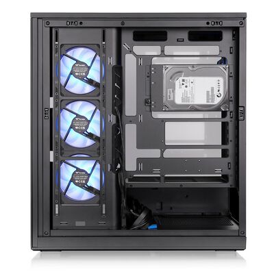 Thermaltake  Stage 450 TG ARGB Black CA-12B-00M1WN-00 (ATX ガラス ブラック) 