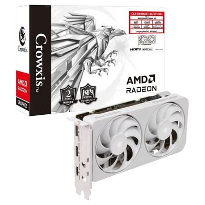 Crowxis  CXA-RX9060XT-8G/DF/WH (Radeon RX 9060 XT 8GB) 