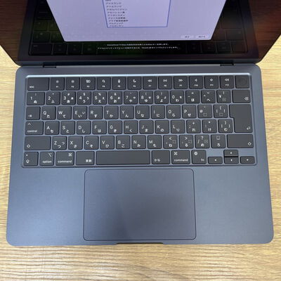 【津ラッツ店】中古  Apple MacBook Air 13インチ 2022 (M2 8CPU 8GPU/16GB/256GB) ミッドナイト G1603J/A 4990001613 