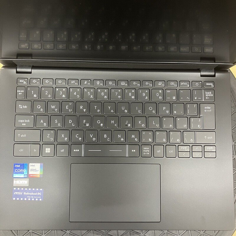 MSI Modern 14 C13M 未開封 美 I7 1355U 送料無料 MSI ビジネスノートPC Modern 14 B13M - 第13世代 インテル<sup
