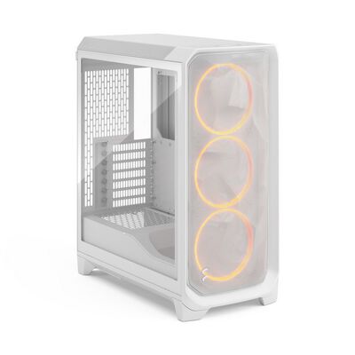 Fractal Design  Meshify 3 White RGB TG Clear Tint FD-C-MES3A-07 (E-ATX ガラス ホワイト) 