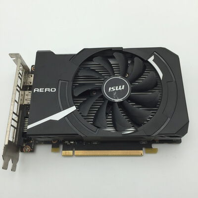 【神戸・三宮店】中古  MSI GeForce GTX 1650 AERO ITX 4G OC(GTX1650 4G GDR5) 139574 