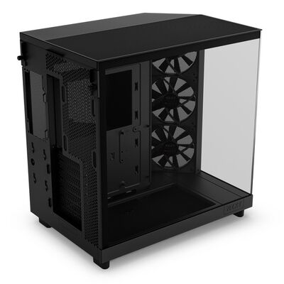 NZXT  H6 Flow CC-H61FB-01 (ATX ガラス ブラック) 
