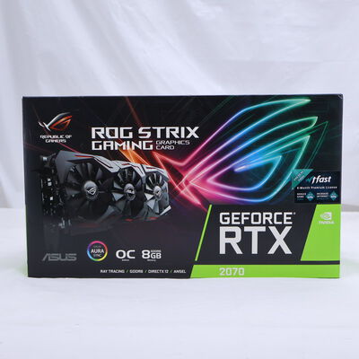 【通販センター】中古  ASUS ROG-STRIX-RTX2070-O8G-GAMING(RTX2070 8G GDR6) 138327 