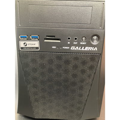 【富士青葉店】中古  THIRDWAVE GALLERIA KT(Intel Core i7 9700F/16GB/SSD512GB/なし/NVIDIA GeForce GTX 1660 Ti 6GB/W11H64 MAR) 179663 
