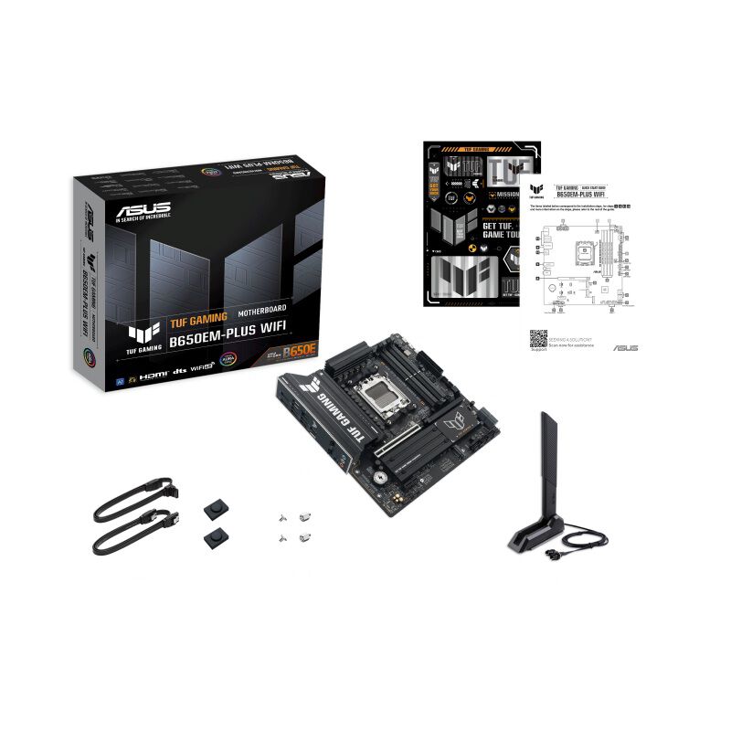 ASUS TUF GAMING B650EM-PLUS WIFI (B650 AM5 MicroATX) ｜ パソコン