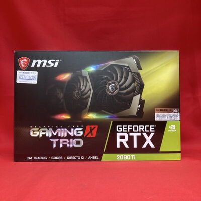 【千葉店】中古  MSI GeForce RTX 2080 Ti GAMING X TRIO (RTX2080Ti) 138193 