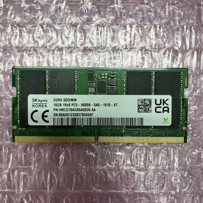 【町田店】中古  PC5-44800 16GB ノート用(DDR5-5600) 178698 