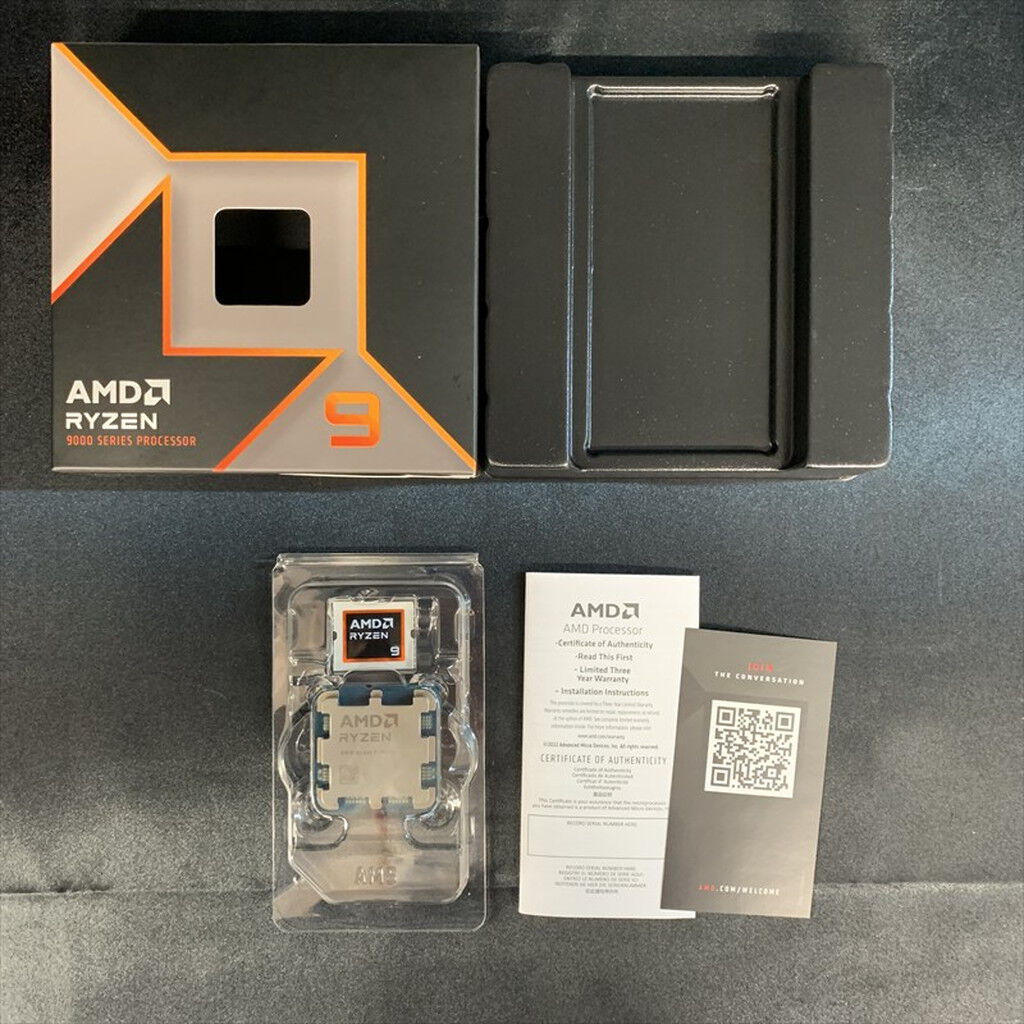 中古 AMD Ryzen 9 9950X (AM5/4.3GHz/80M/C16/T32/170W) 169024