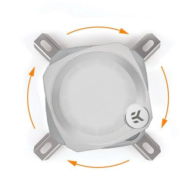 EKWB  EK-Nucleus AIO CR360 Lux D-RGB - White (ホワイト) 