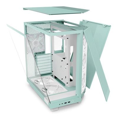 NZXT  H6 Flow RGB MINT CC-H61RG-SA (ATX ガラス) ドスパラ限定モデル 