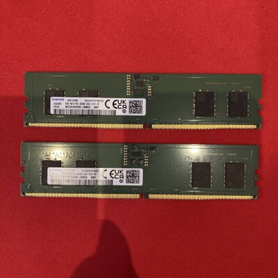 【千葉店】中古  8GB 2枚組(合計16GB) PC5-44800/DDR5-5600 デスクトップ用 190896 
