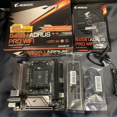 【横浜駅前店】中古  GIGABYTE B450 I AORUS PRO WIFI (B450 AM4 mITX DDR4) 3400008449 