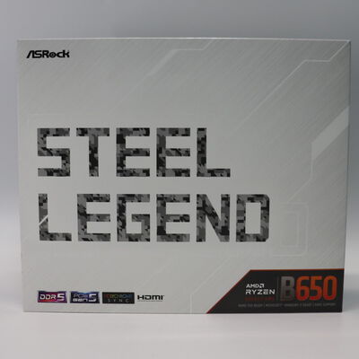 【札幌店】中古  ASRock B650 Steel Legend WiFi (B650 AM5 ATX) 3210014719
