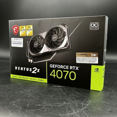 【大須店】中古  MSI GeForce RTX 4070 VENTUS 2X 12G OC (RTX4070 12GB) 157129
